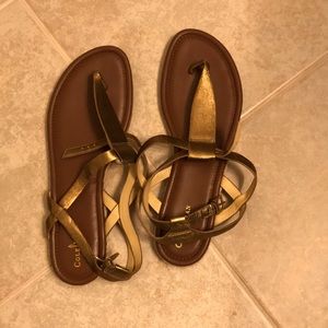 Metallic cole Haan size 10.5